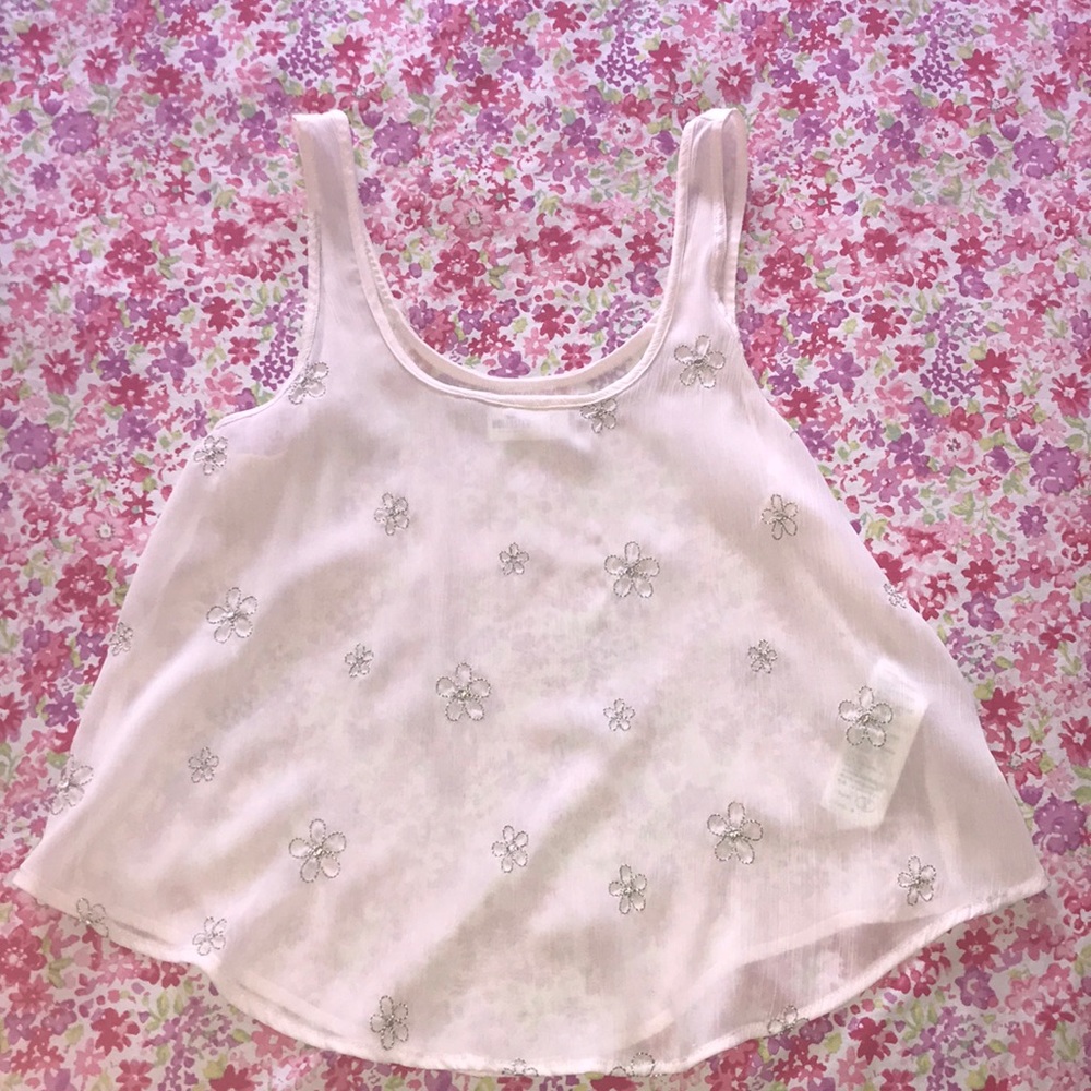 Hollister Lacy sheer top